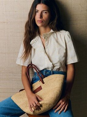 BNWT Sézane Dalhia Shirt